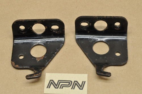 Vtg OEM Honda 1982-83 VF750 C V45 Magna Seat Mount Bracket Lock Plate Set 77102-MB1-000