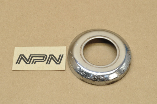 Vintage OEM Yamaha R3 YDS3 YM1 YR1 YR2 Steering Stem Ball Race Cover 156-23415-00