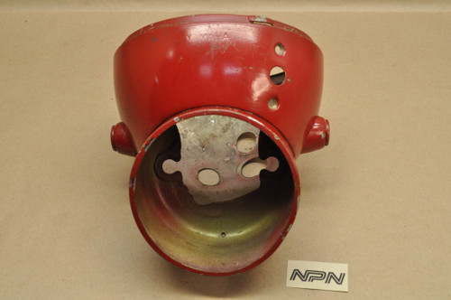 Vtg OEM Yamaha 1965-66 YDS3 YM1 Speedometer Headlight Bucket Case Body 156-84111-01