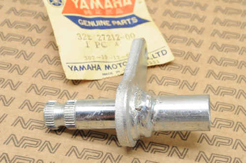 NOS Yamaha 1972 RT2 Brake Pedal Shaft 322-27212-00