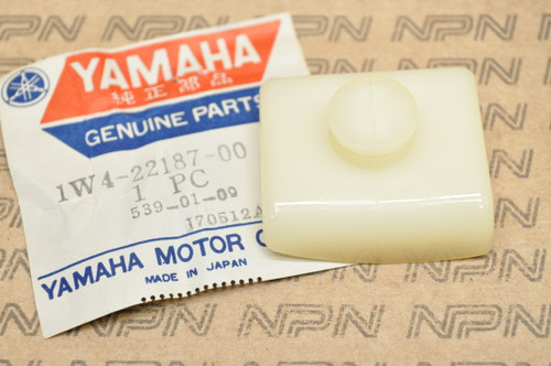 NOS Yamaha 1977 YZ400 Swing Arm Chain Guide Block 1W4-22187-00
