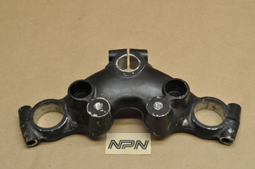 Vtg OEM Yamaha 1973-75 RD250 RD350 Triple Tree Upper Bridge Clamp Crown 360-23435-01-98