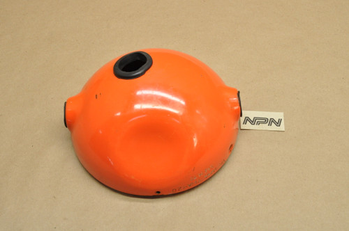 Vintage OEM Yamaha 1973-75 RD350 Headlight Bucket Case Housing Orange 36-08433-06-1U
