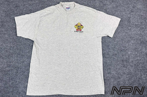 Vintage 1996 Honda Hoot Shirt Mens XL Gray Event Staff Motorcycle Rally Tee