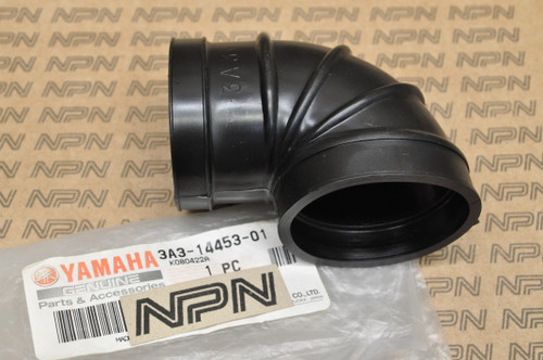 NOS Yamaha DT100 RT100 Air Filter Cleaner Rubber Joint Intake Boot 3A3-14453-01