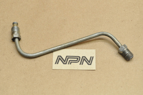 Vintage OEM Yamaha 1976-77 RD400 Front Brake Lower Pipe 1A0-25871-00
