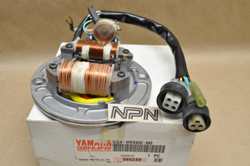 NOS Yamaha YFM100 Champ YFM80 Badger Magneto Stator Coil Assy 55X-85560-M0