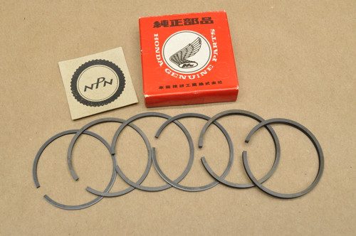 NOS Honda CA95 CT200 .50 Oversize Piston Rings for 2 Pistons = 6 Rings 13030-201-000