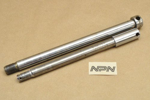 Vtg OEM Yamaha RD250 RD350 RD400 TX500 XS500 Front & Rear Axle Bolt 351-25181-10