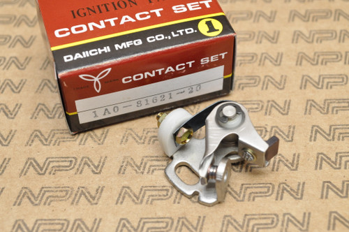 NOS Yamaha 1976-78 RD400 Daiichi Ignition Points Contact Breaker 1A0-81621-20