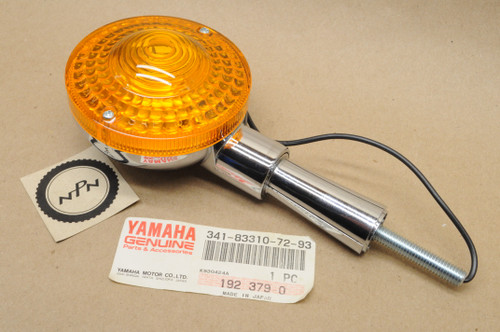NOS Yamaha SR500 TX750 XS1100 Front Turn Signal Flasher Light 341-83310-72-93