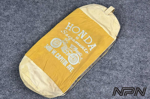VTG 1960s Honda of Sacramento CA Duffel Bag CT90 CT200 Trail 90 Dealer Duffle