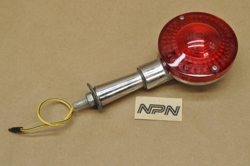 Vintage OEM Yamaha RD250 RD350 RD400 Rear Red Turn Signal 360-83330-71-93