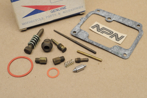 NOS Yamaha RD350 Top-Line Carburetor Repair Kit Jets Gaskets *INCOMPLETE* 10-024