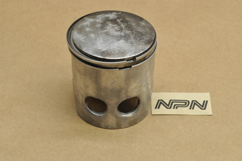 Vtg OEM Yamaha 1973-75 RD350 .25 Oversize Piston 64.25mm w/ Rings & Pin 360-11635-03