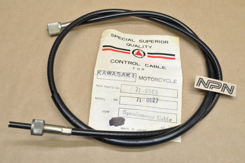 NOS Kawasaki KZ1000 KZ900 Z1 Beck 41" Speedometer Speedo Cable 54001-040