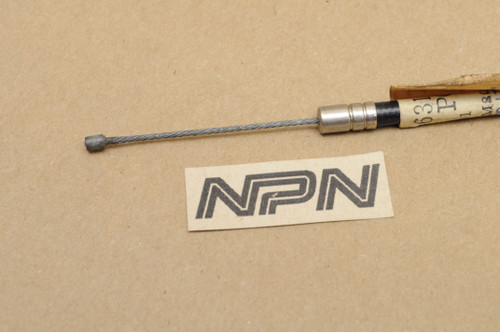 NOS Yamaha 1977-1983 DT100 Lower Throttle Cable 1T9-26312-00