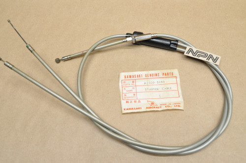 NOS Kawasaki A1 A1SS A7 A7SS Starter Choke Cable P.S.S. A7320-5450 / 54017-024