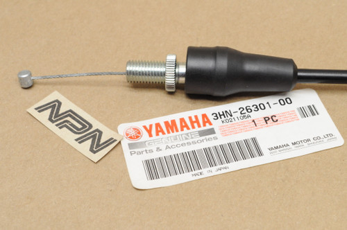 NOS Yamaha 1987-1991 YFM350 Big Bear Throttle Cable 3HN-26301-00
