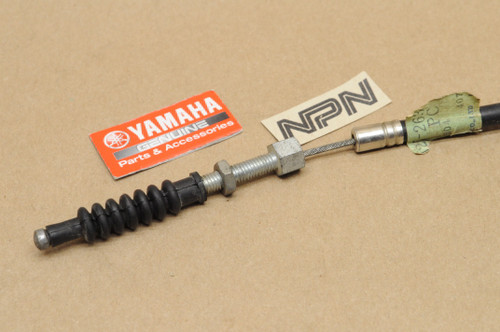 NOS Yamaha MX100 MX125 MX360 SC500 YZ125 Rear Brake Cable 427-26341-00