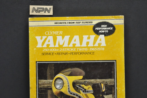 Vtg 1965-1978 Yamaha RD250 RD350 RD400 DS6 DS7 Clymer Motorcycle Service Manual