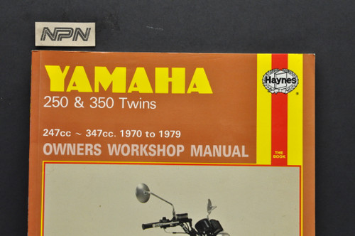VTG NOS 70s Yamaha RD350 YDS7 Haynes Motorcycle Service Manual 1970-1979 OEM