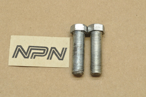 Vtg OEM Yamaha DS7 R5 RD250 RD350 RD400 Exhaust Muffler Mount Bolt Qty2  90101-10257