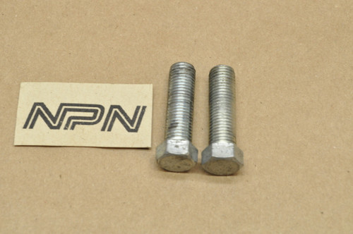 Vtg OEM Yamaha DS7 R5 RD250 RD350 RD400 Exhaust Muffler Mount Bolt Qty2  90101-10257