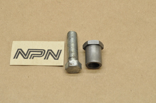 Vtg OEM Yamaha DS7 R5 RD250 RD350 RD400 Exhaust Muffler Mount Bolt Nut Lot 90101-10257
