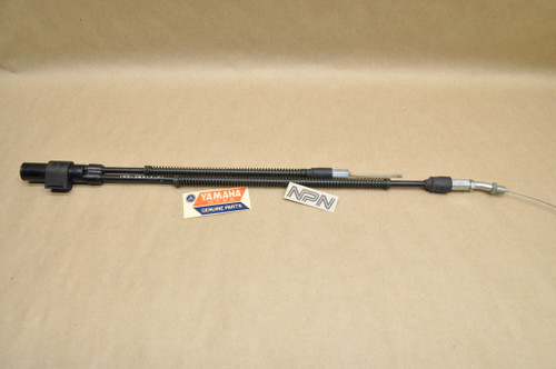 NOS Yamaha 1977-78 DT250 DT400 Lower Throttle Cable 1M2-26312-01