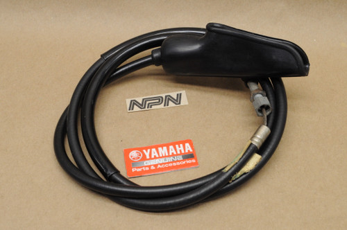 NOS Yamaha YZ125 MX100 MX125 MX360 SC500 Rear Brake Cable 427-26341-00