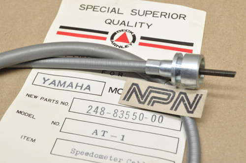 NOS Yamaha AT1 CT1 CT2 DT100 DT175 LT2 Beck Speedometer Cable 248-83550-00