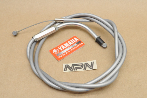 NOS Yamaha 1970-71 XS1 1972 XS2 1973 TX650 Throttle Cable 256-26311-01