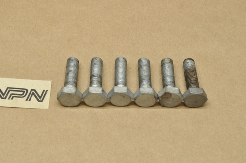 Vintage OEM Yamaha RD350 RD250 RD400 Bolt 10x35 Quantity of 6