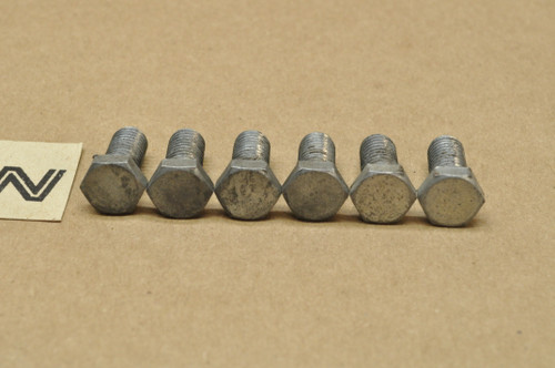 Vintage OEM Yamaha RD350 RD250 RD400 Bolt 8x19 Quantity of 6