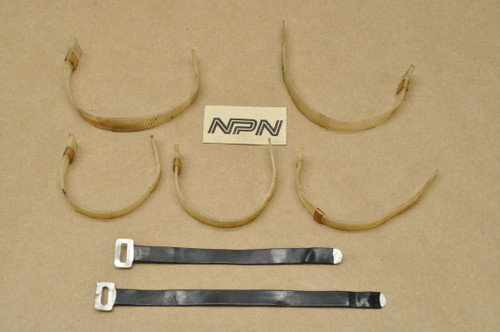 Vintage OEM Yamaha RD250 RD350 RD400 Wire Harness Cable Band Strap Lot