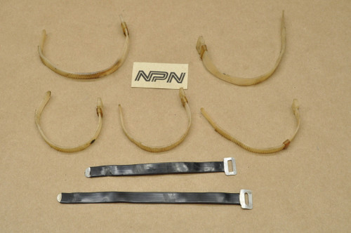 Vintage OEM Yamaha RD250 RD350 RD400 Wire Harness Cable Band Strap Lot