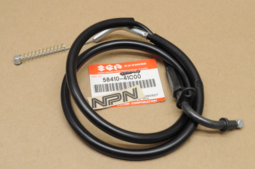 NOS Suzuki 1991-1992 GSX-R1100 Starter Clutch Cable 58410-41C00