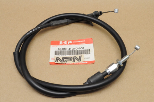 NOS Suzuki 1991-1992 GSX-R1100 Starter Clutch Cable 58300-41C10
