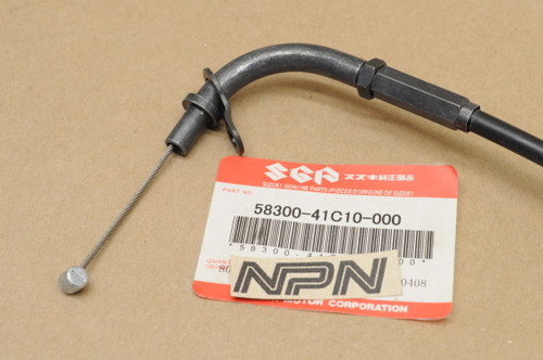 NOS Suzuki 1991-1992 GSX-R1100 Starter Clutch Cable 58300-41C10