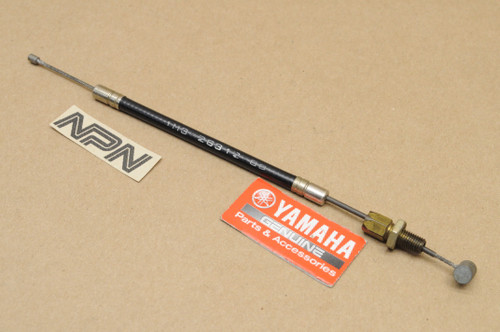 NOS Yamaha 1977 LB80 Chappy Lower Throttle Cable 1M3-26312-00