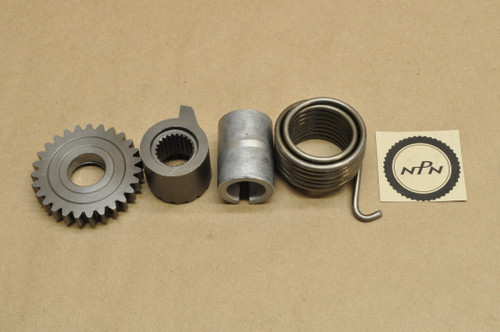 Vtg OEM Honda 1977-79 XL75 XR75 Kick Pinion Gear Spring Collar Lot 28211-149-000