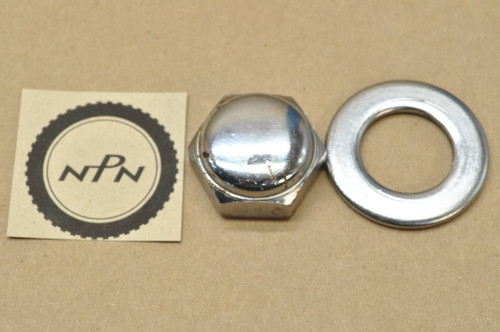 Vtg OEM Honda ATC70 CL90 CT70 CT90 S90 XL100 XR75 Z50 Nut & Washer 90304-011-000