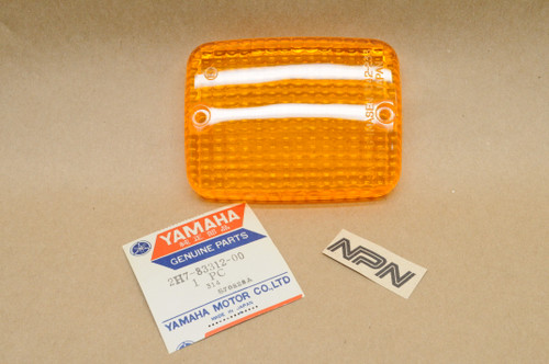 NOS Yamaha 1978-81 XS1100 Turn Signal Flasher Blinker Lens 2H7-83312-00