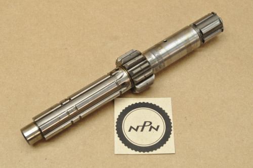 Vintage OEM Honda XL75 XL80 XR75 XR80 Transmission Mainshaft 13T 23211-153-000