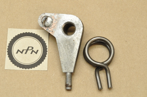 Vintage OEM Yamaha TD1 YDS2 YDS3 YM1 Gear Shift Lever & Spring  150-18121-00