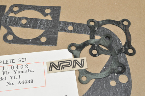 NOS Yamaha YL1 Rocky Japan Complete Engine Motor Gasket Kit A4038