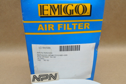 NOS Honda VF700 C VF750 C V45 Magna Emgo Air Filter Cleaner Element 17210-MB1-000