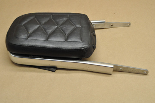 Vintage OEM Honda 1983-84 VT500 C Rear Seat Sissy Bar Back Rest Pad Assembly