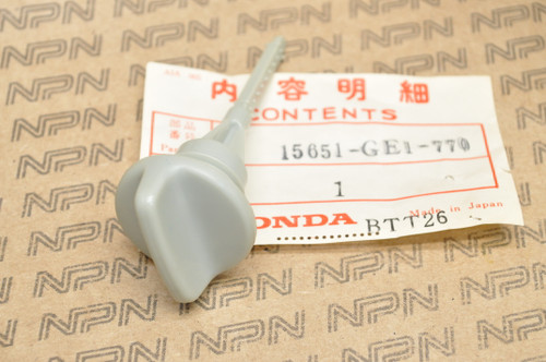 NOS Honda CH80 Elite 80 Engine Oil Level Dip Stick 15651-GE1-770